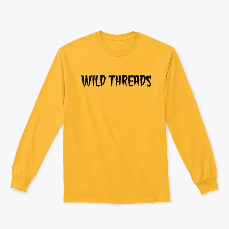 Wild threads orange long sleeve shirt